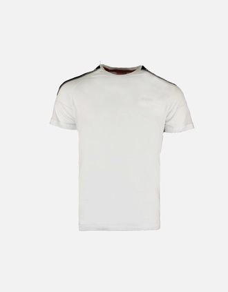 HUGO BOSS Mens HUGO Liam T-Shirt, Natural - White - Size: 38