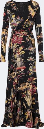 Etro Printed jersey maxi dress