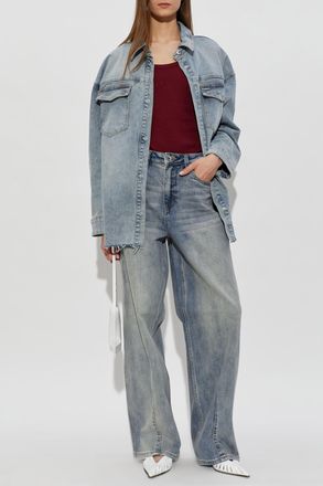 Gestuz Gznoma Denim Shirt, Womens, Blue