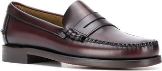 Sebago Burgundy Leather Loafers