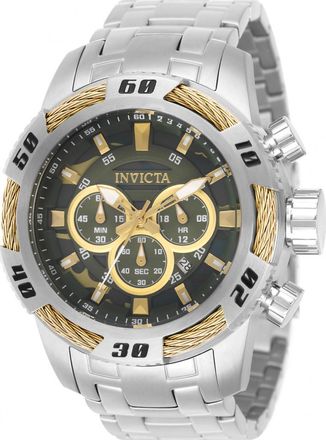 Invicta IN-49124 Mens Speedway Watch - Silver - One Size