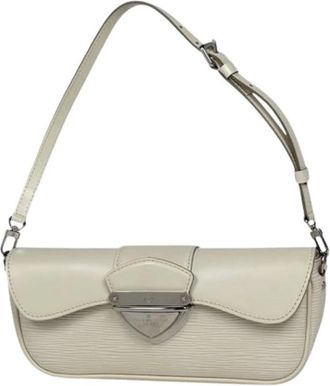 Louis Vuitton Pre-owned Shoulder Bags, female, White, Size: ONE SIZE Pre-owned Pochette Montaigne