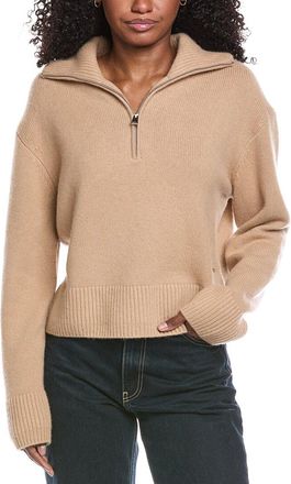 SIMKHAI Andes 1/2-Zip Cashmere Pullover