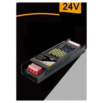 Trade Shop Trade Shop Traesio - Trade Shop - Alimentatore Slim Stabilizzato 24v 150w Switch Trasformatore 6.25mha Fhyla150w24v