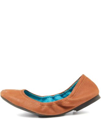 Ralph Lauren leather ballet flats - Brown