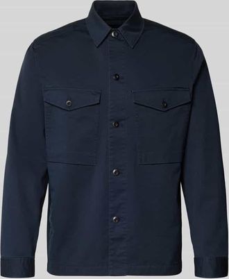 G-Star Regular Fit Hemdjacke mit Brusttaschen in Marine, Gr&ouml;&szlig;e XXL