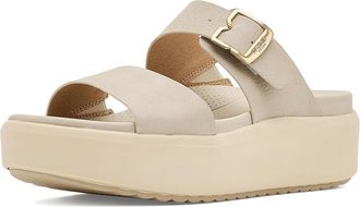 Dr. Scholls All Time Max Womens Sandals Oyster : 8.5 M, Faux Leather