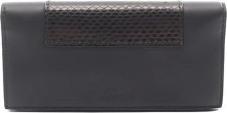 Gucci 2010s leren portemonnee - Zwart