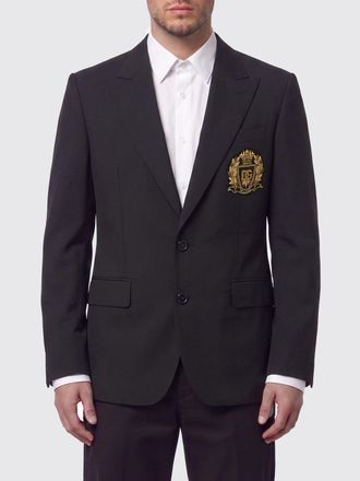 Dolce & Gabbana Blazer monopetto Dolce & Gabbana in lana vergine