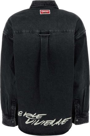 Kenzo Womens Futura Shirt Black Cotton Elastane
