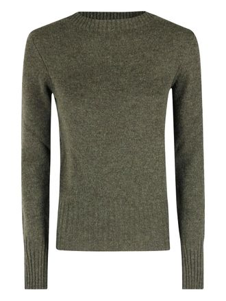 SOEUR crew-neck sweater - women - Fabric - 38 - Green