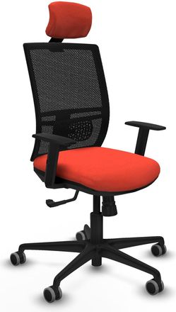 Piqueras y Crespo Silla De Oficina Piqueras Y Crespo Yunquera Negro Espuma Alta Densidad