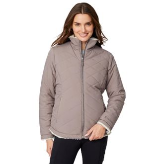 Free Country Womens Cirrus Quilted Reversible Jacket
