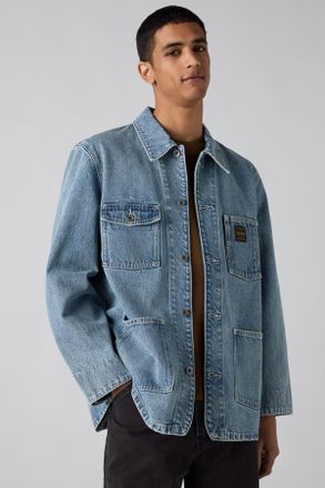 Levi's Berkley Chore Coat - Men - 2XS - Light Wash / Duck Diving
