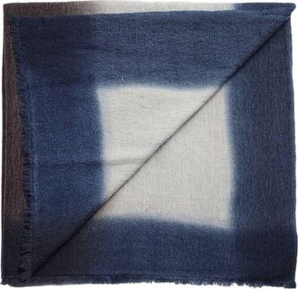Studio Variously Handloom Handspun Merino Throw in Blue at Nordstrom