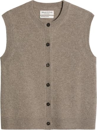 Marc O'Polo Cardigans - Dames - Vesten - Bruin - M - Truien & Vesten