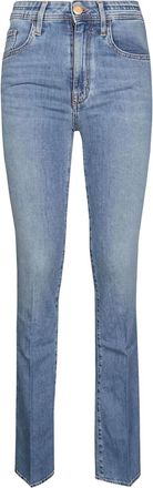 Jacob Cohen Bootcut stretch-cotton jeans - women - Cotton/Elastane - 26 - Blue