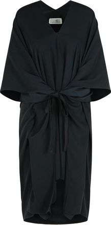 Maison Margiela Black Polyester Dress