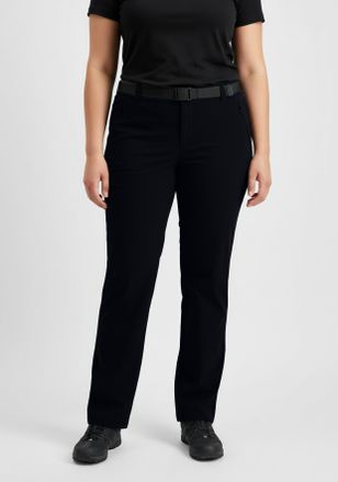 Maier Sports Outdoorhose MAIER SPORTS DA-HOSE LINING EL. LULAKA WINTER, Damen, Gr. 17, K-Gr, schwarz, Obermaterial: 90% Polyamid, 10% Elasthan, Hosen Outdoorhose, 