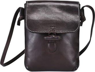OLD TREND Ixia Genuine Leather Minimal Everyday Crossbody in Taupe at Nordstrom