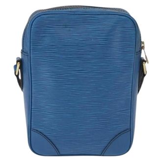 Louis Vuitton Pre-owned Cross Body Bag - Dames - Pre-owned - Blauw - Maat: ONE Size Leer