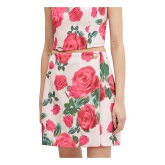 Guess Rokken, Dames, Veelkleurig, S, Polyester, Raissa Rokje