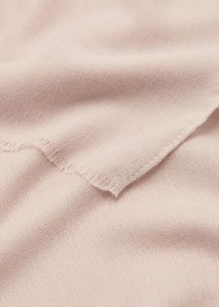 Mango Foulard bordi sfilacciati grigio ghiaccio - Donna - Taglia unica - MANGO