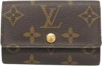 Louis Vuitton Pre-owned Canvas Sleutelhanger - unisex - Vintage Accessoires - Bruin - ONE Size - Vintage