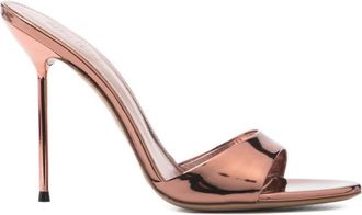 PARIS TEXAS Lidia Mule - Dames - Muiltjes - Roze - 40 EU - Leer - Schoenen