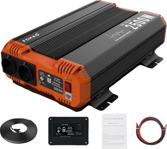 OEM Inversor Cc-ca, Onda Sinusoidal Pura, Mando A Distancia, 2500 W M&aacute;x., Europa-b, 12 V, 220-240 V-b
