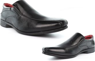 Generic Mens Slip On Shoes Size 8 Extra Large Shoes Size 12 Mens Formal Shoe Extra Large Shoe Slip On Formal Sizes 7-14 Black 12 UK