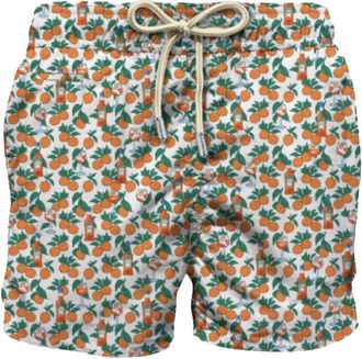 MC2 Saint Barth Heren Strandkleding Special Edition Aperol - Heren - Strandmode - Veelkleurig - S - Badmode
