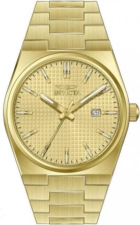 Invicta Speedway Bold Sport Ronde Horloge - Heren - Horloges - Geel - ONE Size - Accessoires