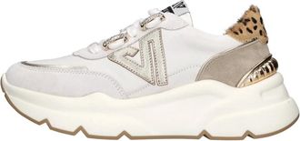 Emanuelle Vee Leren en Su&egrave;de Sneakers - Dames - Sneakers - Veelkleurig - 41 EU - Su&egrave;de - Schoenen