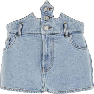 Coperni Blue Solid Shorts
