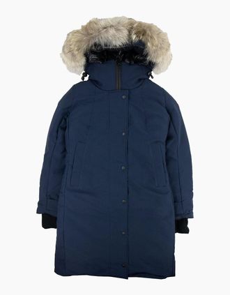 Canada Goose Womens Canada Goose Ladies Sherbrooke Parka Atlantic Navy - Size: 10/8
