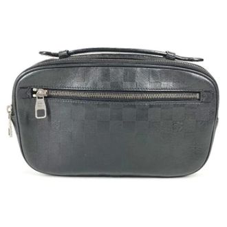 Louis Vuitton Pre-owned N41288 Handtas - Dames - Pre-owned - Zwart - Maat: ONE Size Leer