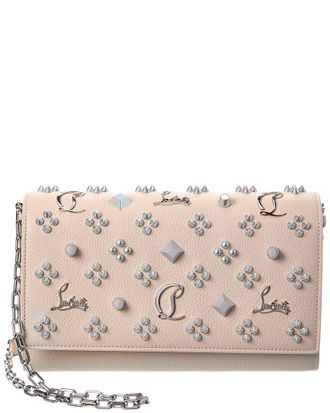Christian Louboutin Paloma Leather Wallet On Chain