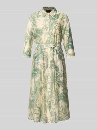 s.Oliver Black Label Figurumspielendes Freizeitkleid aus Lyocell-Mix in Gruen, Gr&ouml;&szlig;e 36