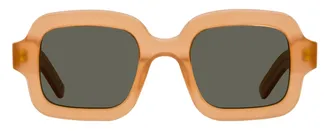 Retro Superfuture Benz Sunglasses - Brown