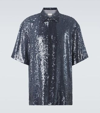 Dries Van Noten Sequined shirt