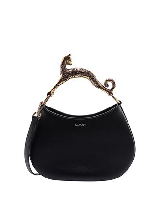 Lanvin Hobo cat leather handbag