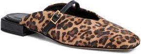 Bruno Magli Pilar Mary Jane Mule in Leopard Suede at Nordstrom Rack, Size 9.5