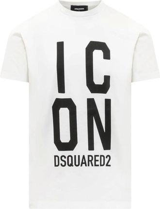 Dsquared2 T-Shirts, male, White, Size: S Stylish T-Shirts for Men