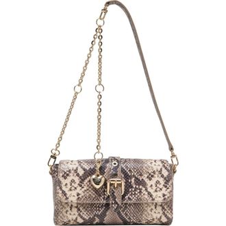 Maje Python-effect Miss M Walk bag in Natural Snake Print at Nordstrom, Size Medium