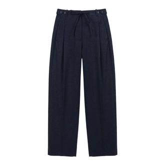Tela Dames, Broeken, Blauw, Maat: S