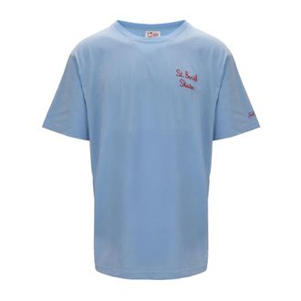 MC2 Saint Barth T-Shirts, male, Blue, Size: 3XL T-Shirt