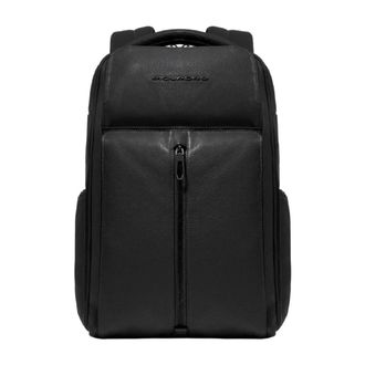 Piquadro Backpacks, male, Black, Size: ONE SIZE Travel Backpack for PC and iPad Pro