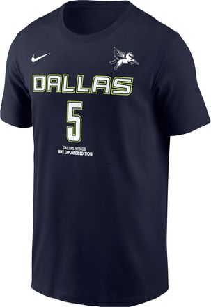 Nike Paige Bueckers Dallas Wings Explorer Edition Nike Mens WNBA T-Shirt in Blue | M11332DWPB-NVY