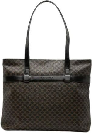 Celine Pre-owned Tote Bags, female, Black, Size: ONE SIZE Pre-owned Vintage Tote